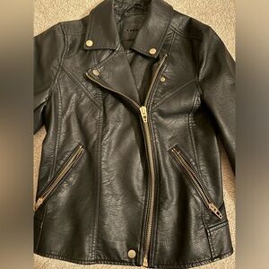 Black BLANK NYC leather jacket
